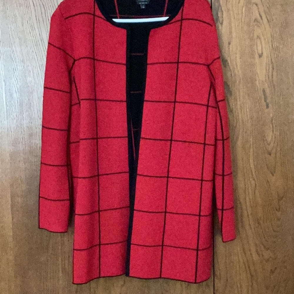 Wool cardigan sweater